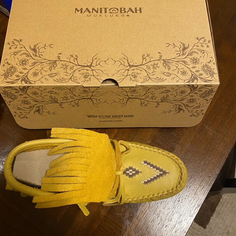 Brand new moccasins